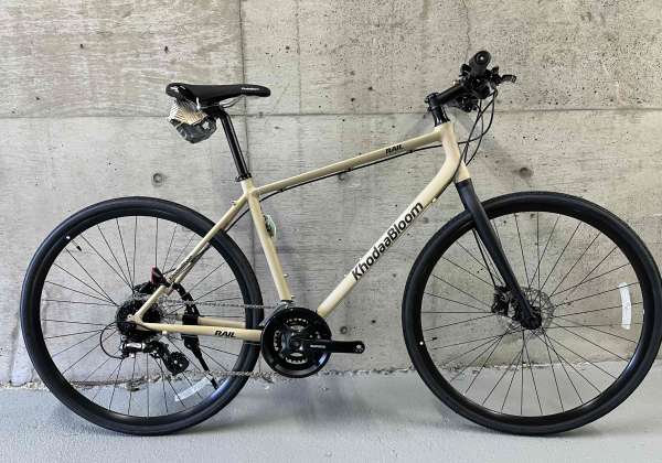 【希少！！】 稲城まで来れる方KhodaaBloomクロスバイク ブラック ギア9x2 自転車本体