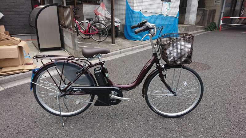 HO 電動自転車 ブリヂストン アシスタ 前20インチ／後ろ18インチ