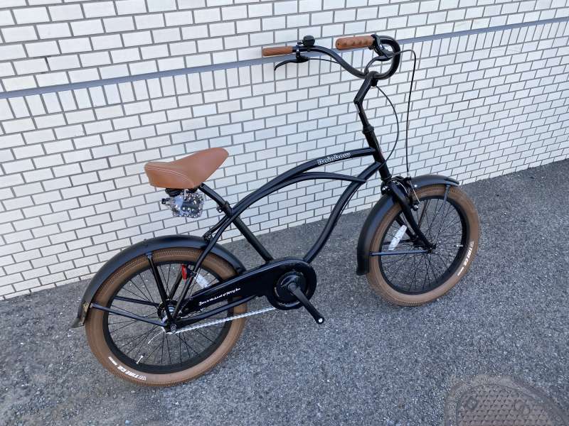 ミニベロ　茶 セオサイクル