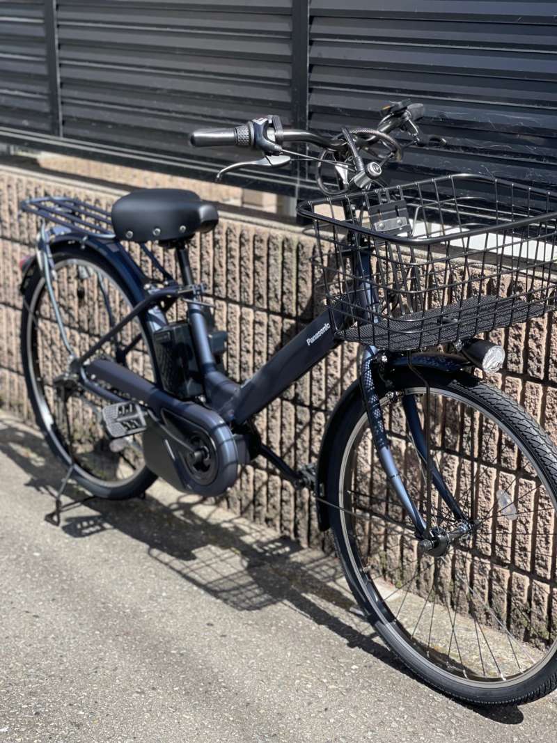 【超人気モデル！】【備品 マットネイビー⭐️】Y1547パナソニック電動自転車 Panasonic(パナソニック) ギュット・クルームR・DX マット