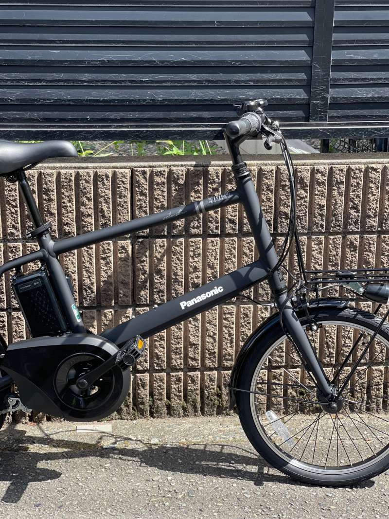 メルメル大容量16ah Panasonic ベロスターミニ パナソニック Panasonic 電動アシスト自転車 20インチ