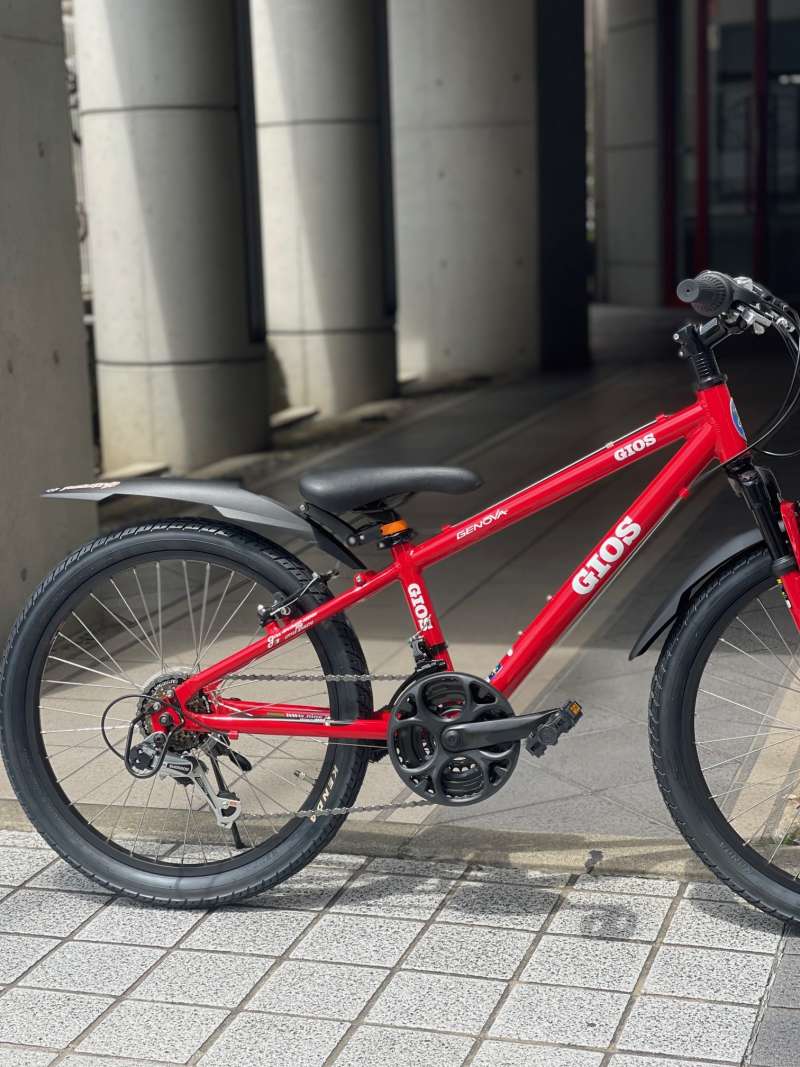 【引き渡し限定】GIOS ジオス JENOVA ジェノア　24インチ レッド GIOS（ジオス）2026年モデル GENOVA （ジェノア）24インチ