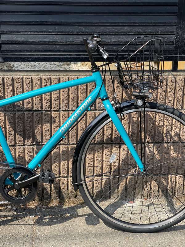 青色三輪自転車 メッシュバスケット付き 青色三輪自転車 メッシュ