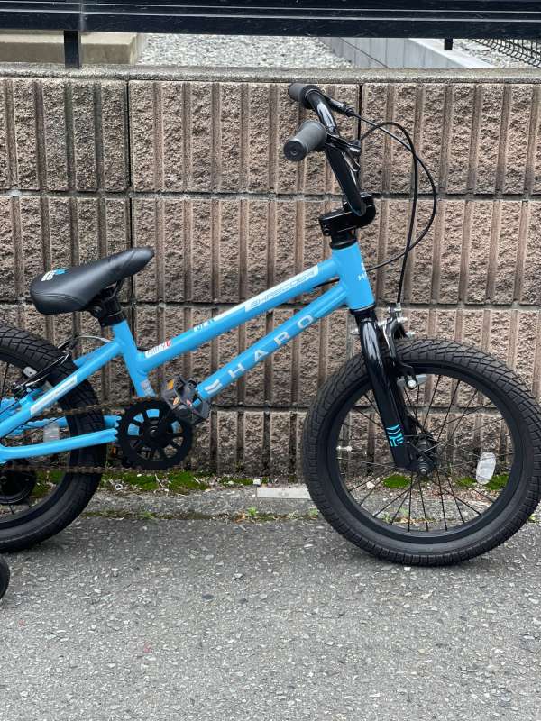 子供用自転車 青 HARO SHREDDER BMX