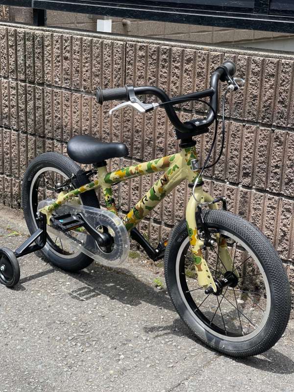 MARIN 16インチ 補助輪付自転車 マットブラック セオサイクル