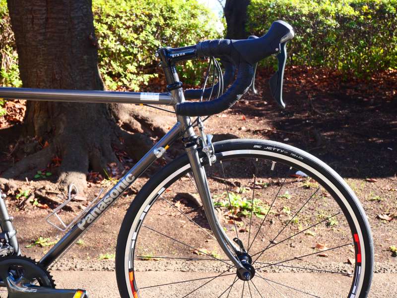 ★パナソニック FRCC32 1インチクロモリフロントフォーク ヘッドパーツ付 ☆パナソニック FRCC32 1インチクロモリフロントフォーク ヘッドパーツ