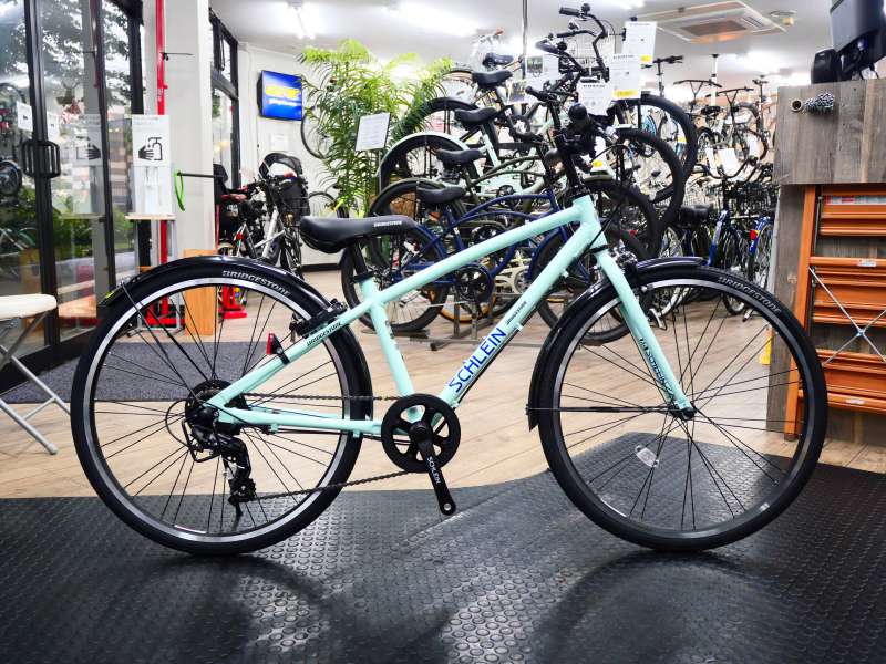 美品！SCHLEIN 子供用自転車 ミントグリーン 前カゴ付き　小学生 ヨドバシ.com - ブリヂストン BRIDGESTONE 子ども用自転車