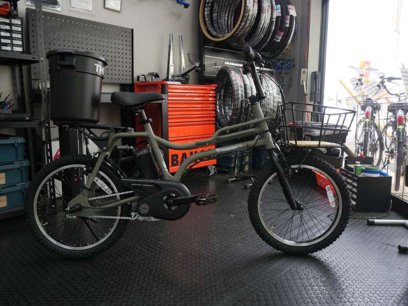 パナソニック 純正リアキャリア、スタンドセット 電動自転車 EZ