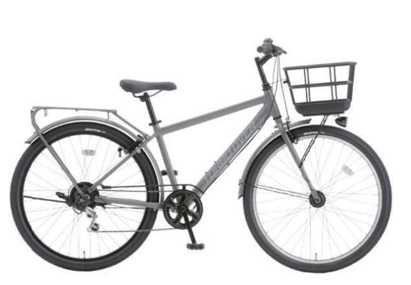 ジャイアント ホワイト クロスバイク フロントバスケット付き クロス