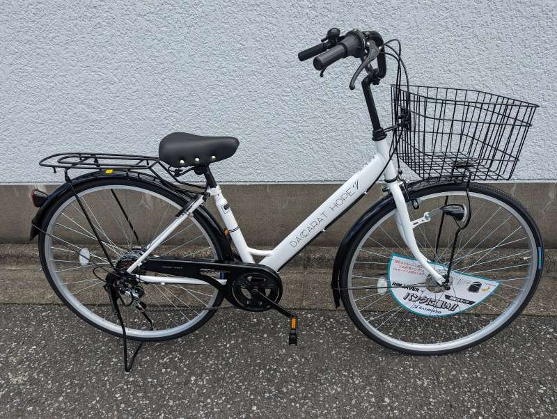 自転車 6段変速 27インチ SHALLESSIA（27インチ 6段変速ギア
