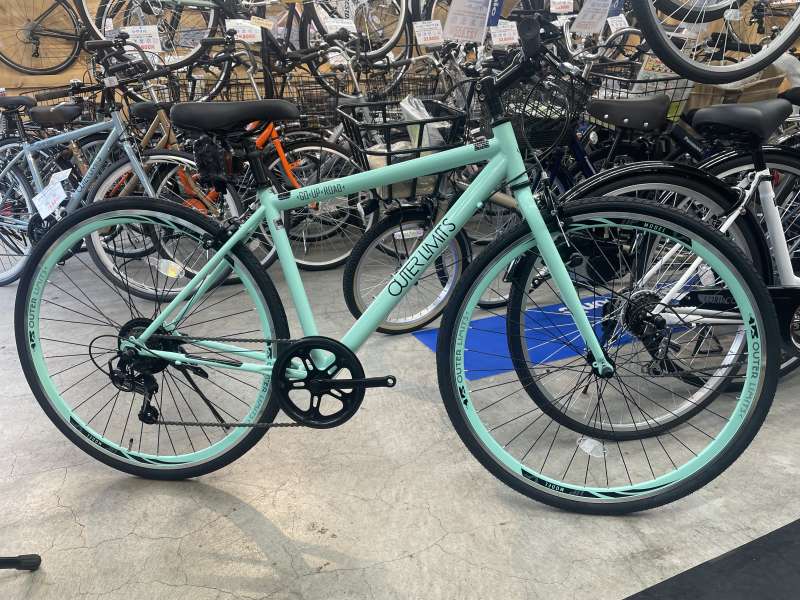 タ*ー様 アウトランクグリーン 前カゴ付き タ*ー様 アウトランクグリーン 前カゴ付き タ*ー様 アウトランク