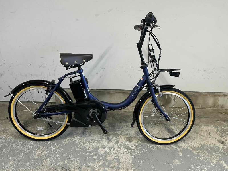 大阪府　ヤマハ　電動アシスト自転車 ダークグリーン 前カゴ付き ヤマハ PAS CITY-C 前カゴ付き 電動自転車 12.3Ah オリジナル