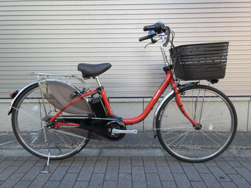 電動自転車 Panasonic Lithium vivi DX レッド 25 セオサイクル