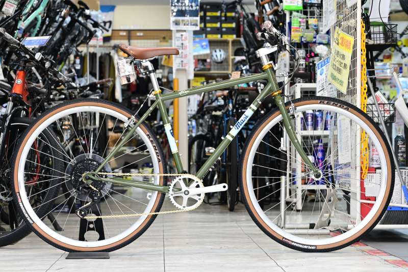 ITLY，ミラノ、MASI，軽量クロモリ、ピスト、フラットバー