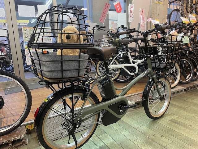 手渡し希望❗️パナソニック　電動アシスト自転車　グリッター　リヤカゴ　オプション付 手渡し希望❗️パナソニック 電動アシスト自転車 グリッター リヤカゴ