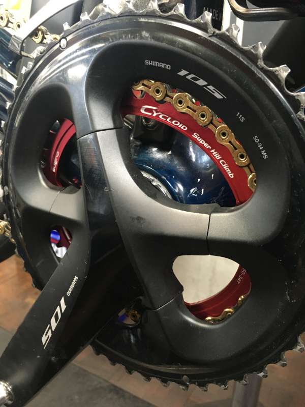 SUGINO 34T Super Hill Climb 楕円チェーンリング SUGINO 34T Super Hill Climb 楕円チェーンリング - メルカリ