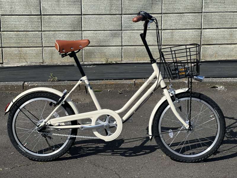 VEGAS 自転車 ブリヂストン ミニベロ（アイボリー） 自転車